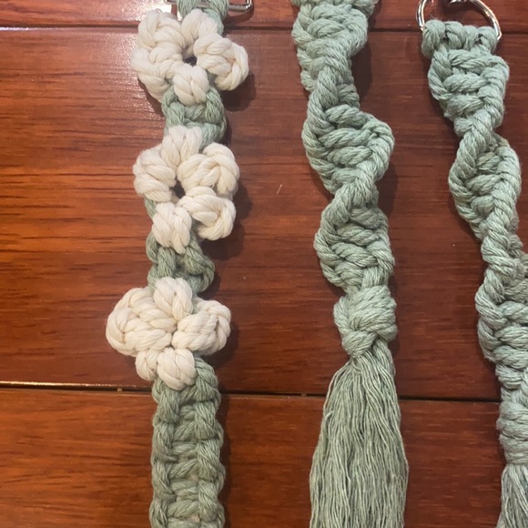 5 for $20! Macrame Keychains - Picture 3 of 3